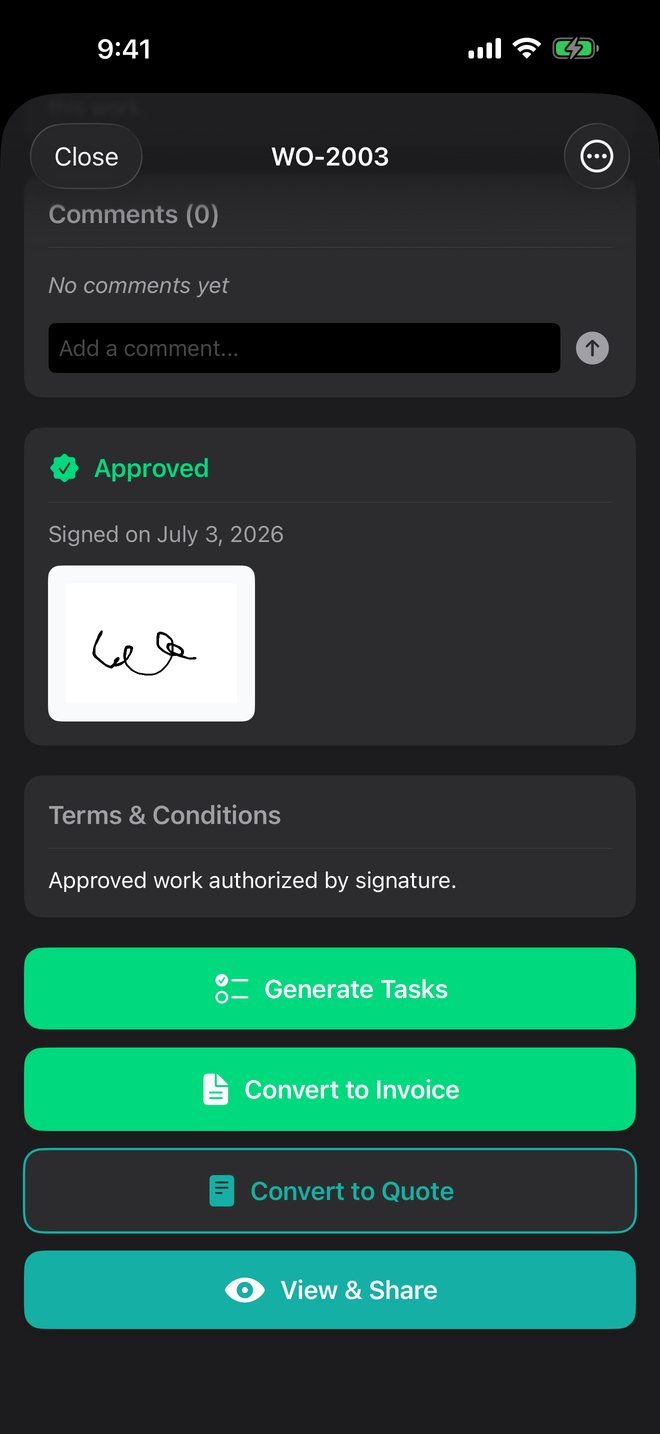 Trackara Pro on iPhone: Get It in Writing Before You Pick Up a Wrench
